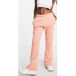 Pantalons taille élastique Nike roses à logo en polaire Taille XXL coupe slim pour femme en promo 