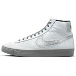 Chaussures de sport Nike Blazer Mid '77 blanches Pointure 43 look fashion pour homme 