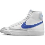 Chaussures de sport Nike Blazer Mid '77 blanches en caoutchouc Pointure 36 look fashion pour enfant 