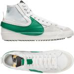 Chaussures Nike Blazer Mid '77 blanches en caoutchouc respirantes Pointure 45,5 classiques pour homme 