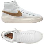 Chaussures Nike Blazer Low blanches en caoutchouc en cuir Pointure 45,5 pour homme 