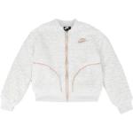 Vestes polaires Nike blanc d'ivoire lamées en polyester Taille 6 ans pour fille de la boutique en ligne Yoox.com avec livraison gratuite 