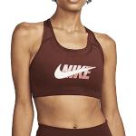 Brassières de sport Nike rouge bordeaux Taille L look fashion pour femme 