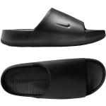 Tongs  Nike noires en caoutchouc respirantes Pointure 42,5 pour homme en promo 