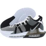 Chaussures de basketball  Nike LeBron 8 grises en caoutchouc Pointure 44,5 look fashion 