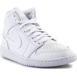Chaussures de basketball  Nike Air Jordan 1 Mid blanches Pointure 40 avec un talon jusqu'à 3cm pour femme 
