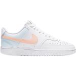 Nike Chaussures Court Vision Low White/washed Coral-Aura-Pale Ivory 36,5