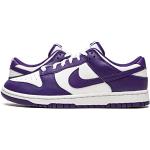 Baskets basses Nike violettes Pointure 43 look casual pour homme 