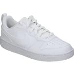 Chaussures de sport Nike blanches Pointure 40 avec un talon jusqu'à 3cm pour femme en promo 