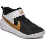 Chaussures de sport Nike Team Hustle blanches Pointure 28,5 avec un talon jusqu'à 3cm pour enfant 