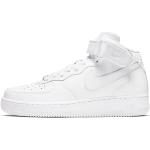 Chaussures de basketball  Nike Air Force 1 blanches Pointure 42 look fashion pour femme 