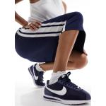 Baskets à lacets Nike Cortez bleu marine en caoutchouc à lacets Pointure 42,5 look casual pour femme 