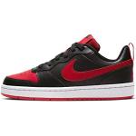 Chaussures de sport Nike Court Borough rouges Pointure 22 look fashion pour garçon 