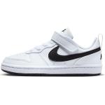 Chaussures de sport Nike Court Borough blanches en caoutchouc Pointure 40 look fashion pour garçon 