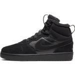 Chaussures de sport Nike Court Borough noires Pointure 38,5 look fashion pour garçon 