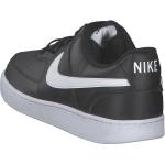 Chaussures Nike Court Vision noires en cuir en cuir 