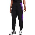 Pantalons de sport Nike Football noirs en nylon respirants Taille M pour homme 