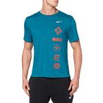 T-shirts Nike Miler orange à manches courtes lavable en machine à manches courtes Taille XXL look fashion pour homme 