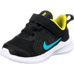 Nike Garçon Unisex Kinder Downshifter 10 (TDV) Chaussure de Gymnastique, Noir Black Chlorine Blue High Voltage DK Smoke Grey White, 21 EU