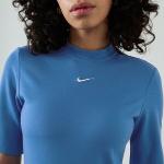 Robes Nike Essentials bleues midi Taille S pour femme 