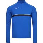 Maillots de sport Nike Academy bleus en polyester respirants pour homme 
