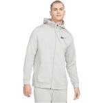 Nike Dri-FIT Fleece veste capuche Tall gris F063