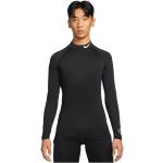 Maillots de sport Nike Dri-FIT noirs en polyester respirants à manches longues Taille XXL look fashion pour homme en promo 