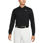 Polos de golf Nike Dri-FIT blancs à manches longues Taille XL look casual pour homme 