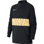 Nike Dry ACD Dril Top Sa, Maillot de survêtement Les Enfants, Black/Black/Jersey Gold/White, XL