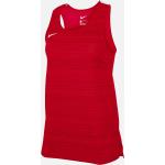 Nike Dry Miler Singlet pour femme Discipline : Athlétisme Taille : M Couleur : University Red - Taille M