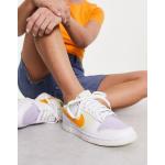 Baskets à lacets Nike Dunk blanches en caoutchouc à lacets Pointure 43 look casual pour femme 