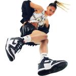 Baskets montantes Nike Dunk blanches en caoutchouc respirantes à lacets Pointure 38 look casual pour femme 