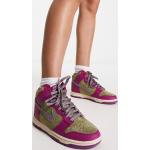 Nike - Dunk - Baskets montantes - Violet et kaki pilgrim-Multicolore
