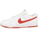 Baskets basses Nike Dunk Low rouges Pointure 43 look casual pour homme 