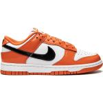 Chaussures Nike Essentials orange en cuir de veau en cuir à bouts ronds pour femme 