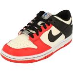 Chaussures de sport Nike Dunk Low rouges Pointure 37,5 look fashion pour garçon 