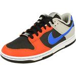 Nike Dunk Low Retro EMB Hommes Trainers DD3363 Sneakers Chaussures (UK 8 US 9 EU 42.5, Black Racer Blue Grey Fog 002)