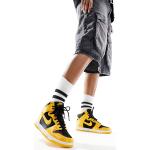Baskets montantes Nike Dunk noires en caoutchouc à lacets Pointure 36 look casual pour femme 