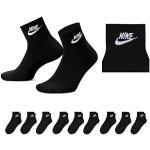 Chaussettes hautes Nike Essentials noires lavable en machine en lot de 9 Taille XL look fashion pour homme 