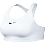 Brassières de sport Nike blanches Taille 5 XL look fashion pour femme 