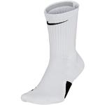Chaussettes de sport Nike Elite blanches Taille XXL look fashion 