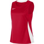 T-shirts Nike rouges en polyester sans manches sans manches Taille 3 XL look casual pour femme en promo 