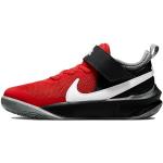 Chaussures de basketball  Nike Team Hustle rouges Pointure 28 look fashion pour fille 