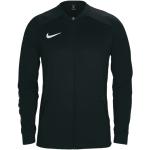 Vestes de survêtement Nike noires en polyester respirantes à manches longues à col rond Taille 4 XL classiques pour homme 