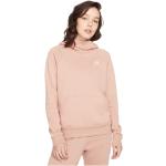 Sweats Nike Essentials roses à capuche à manches longues Taille XS look fashion pour femme en promo 
