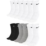 Chaussettes de sport Nike 6 blanches en lot de 6 Taille XS pour homme 