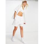 Shorts taille haute Nike blancs à logo Taille S classiques pour femme en promo 