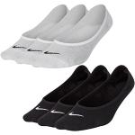 Nike Everyday SX4863 Lot de 6 paires de chaussettes légères pour femme, Noir/blanc., 34-38