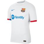 Maillots de sport Nike Barcelona blancs en polyester FC Barcelona respirants en promo 