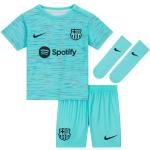 Maillots FC Barcelone bleus en polyester enfant FC Barcelona respirants 